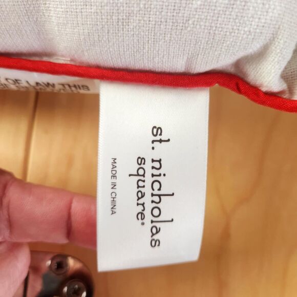 3 x Disney Mickey Mouse Ho Ho Ho Christmas Throw Pillows St. Nicholas Square - Picture 5 of 10